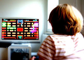 Picture of girl playing game